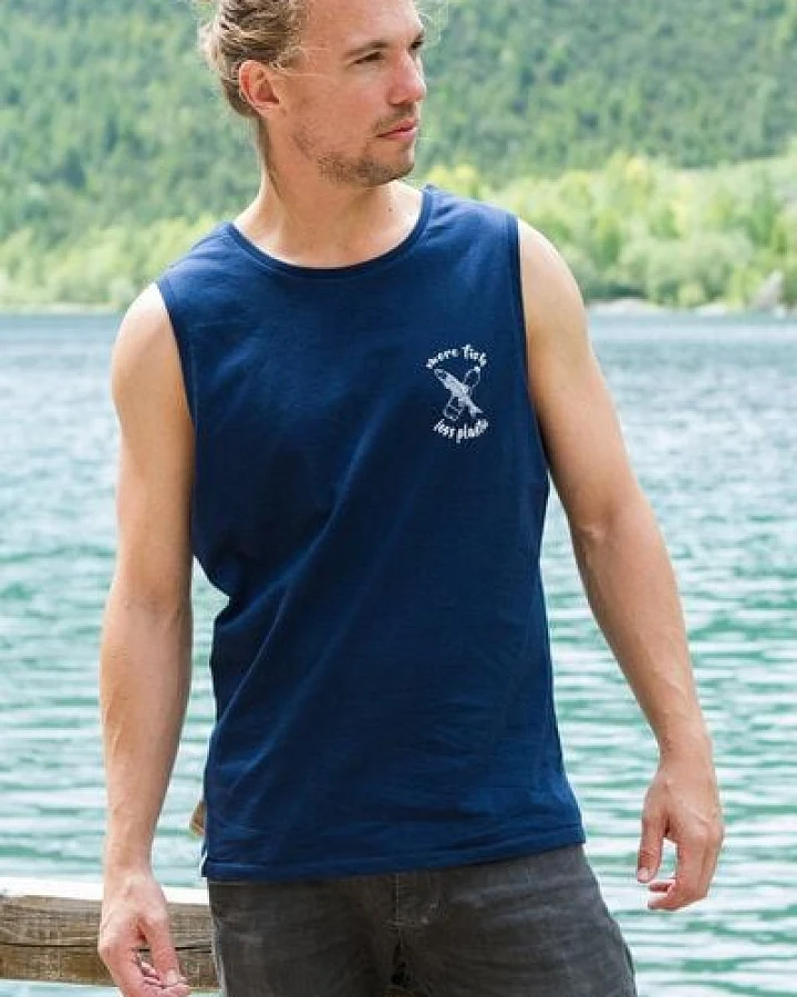 Zeachild More Fish Less Plastic Tanktop