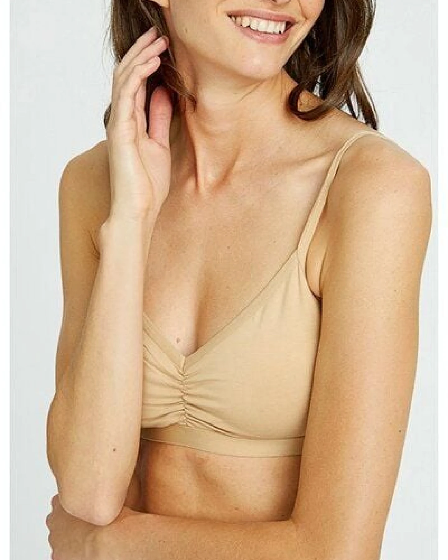 People Tree Bügelloser Bra - Soft Bra Top – Ansicht 2
