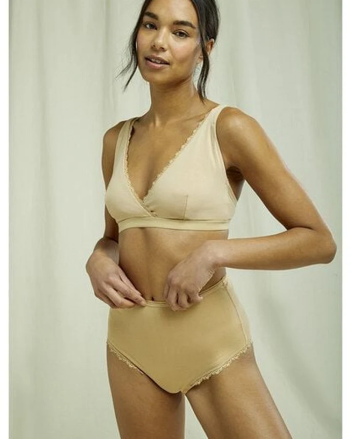 People Tree Hoher Slip - High Waist Briefs Panties