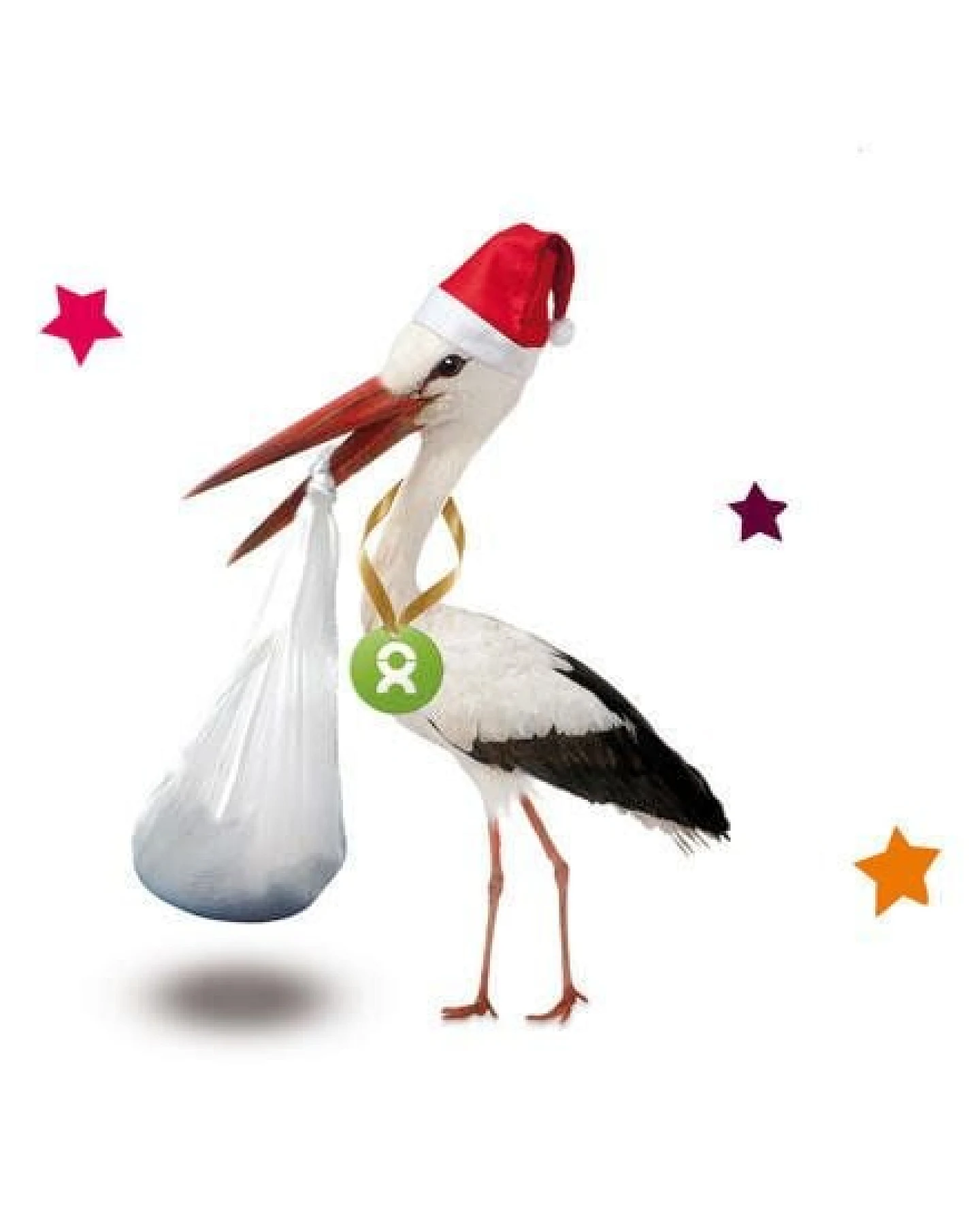 OxfamUnverpackt Spenden-Geschenk "Eine sichere Geburt" (Weihnachtskarte mit Magnet) – Ansicht 3
