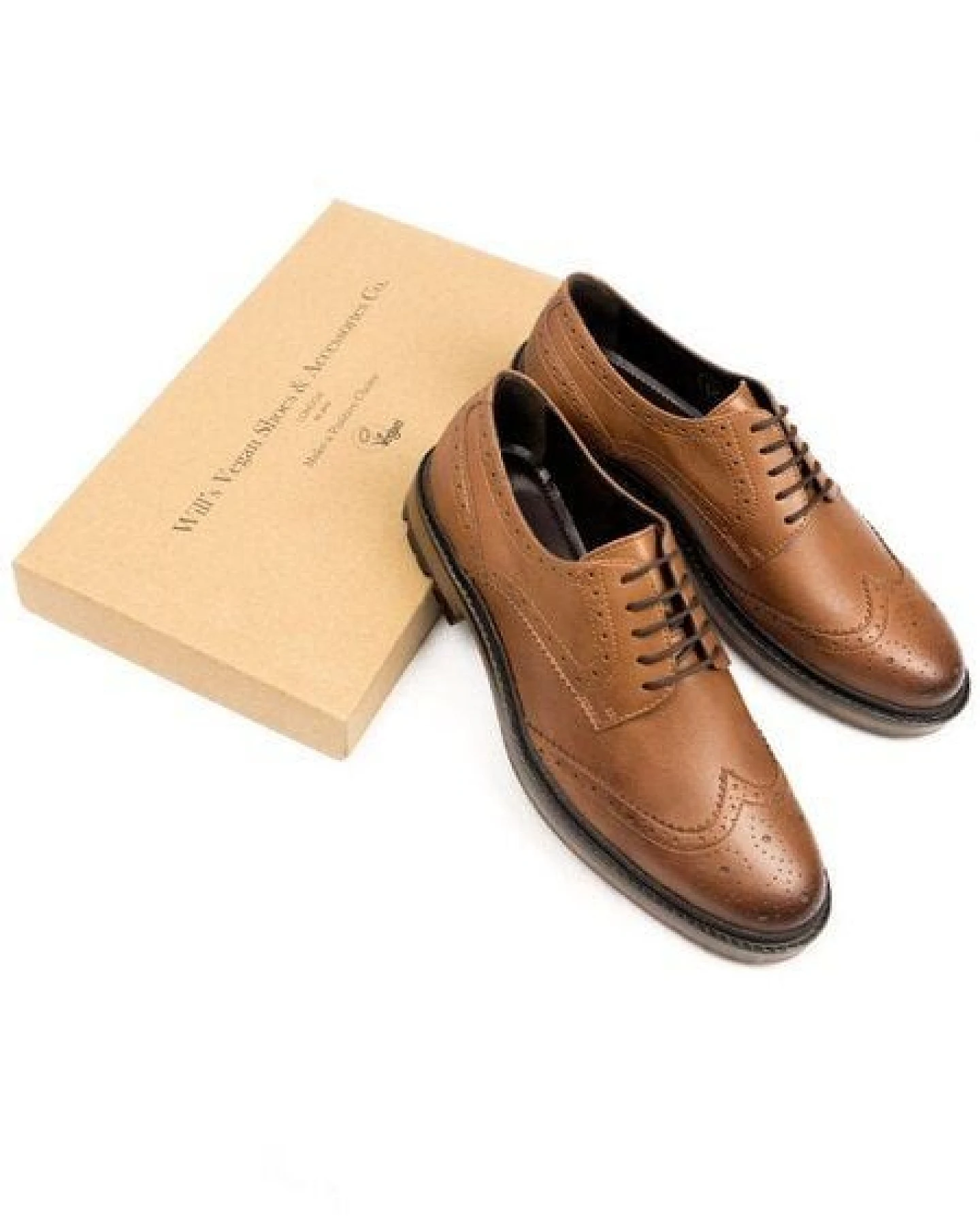 Will's Vegan Shop Continental Brogues Herren – Ansicht 4