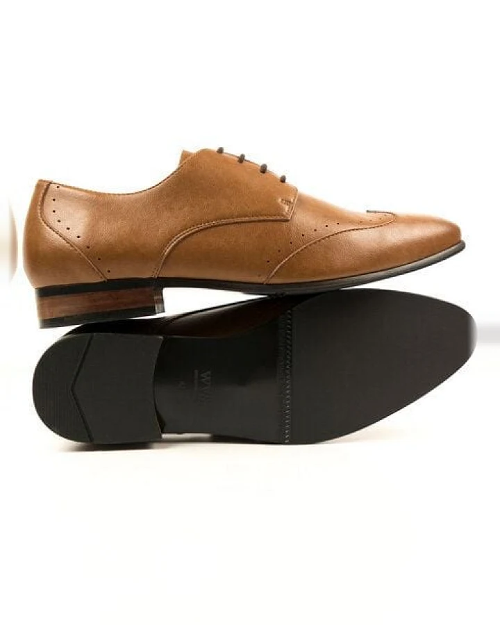 Will's Vegan Shop Slim Sole Brogues Herren
