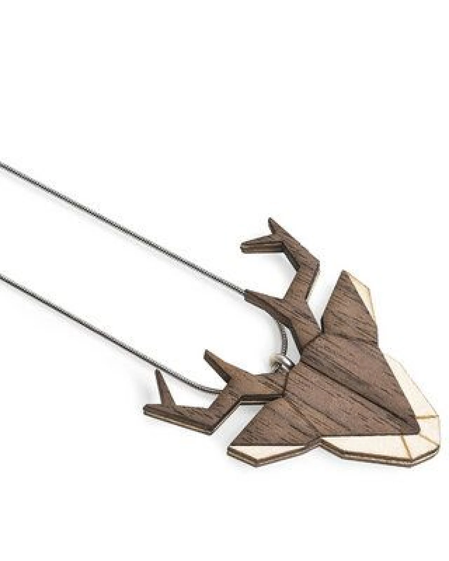 BeWooden Halskette Hirsch – Ansicht 2