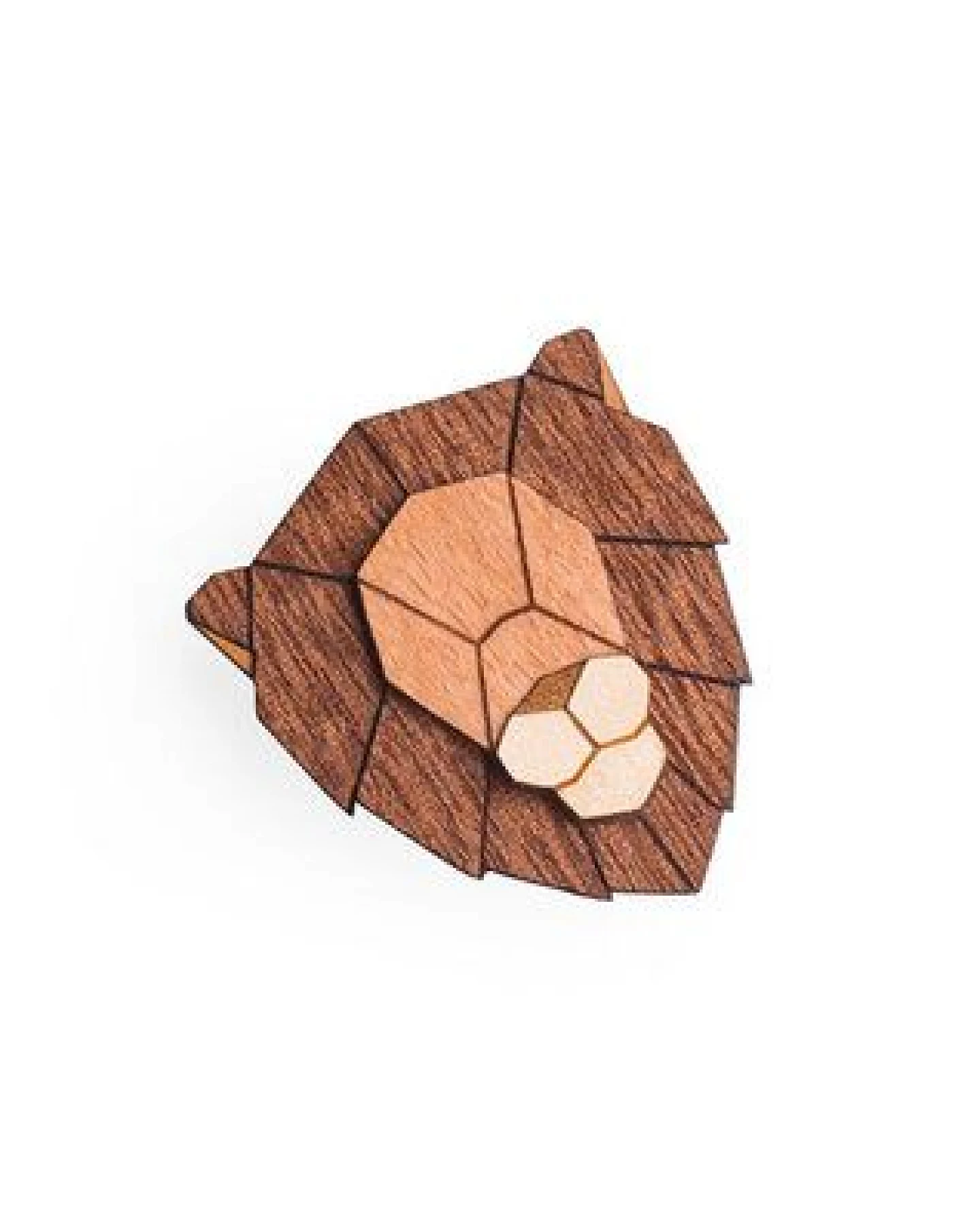 BeWooden Brosche aus Holz – Ansicht 3