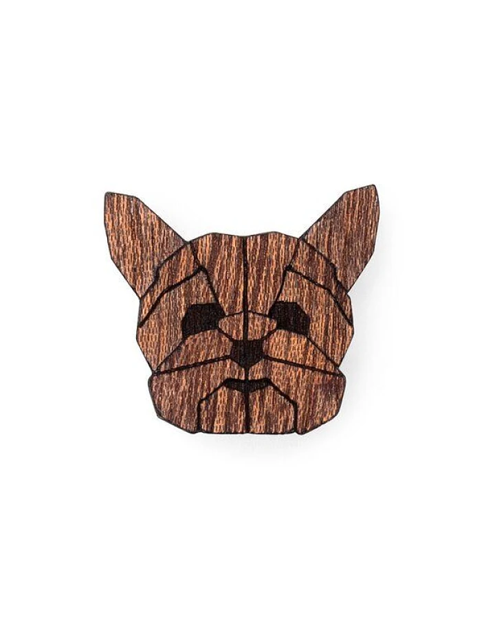 BeWooden Brosche aus Holz - YorkShire