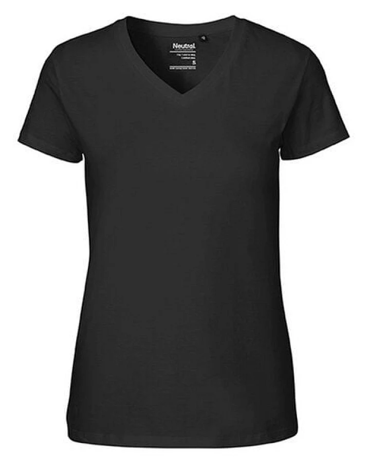 Neutral® Damen T-Shirt von Neutral Bio Baumwolle V-Neck