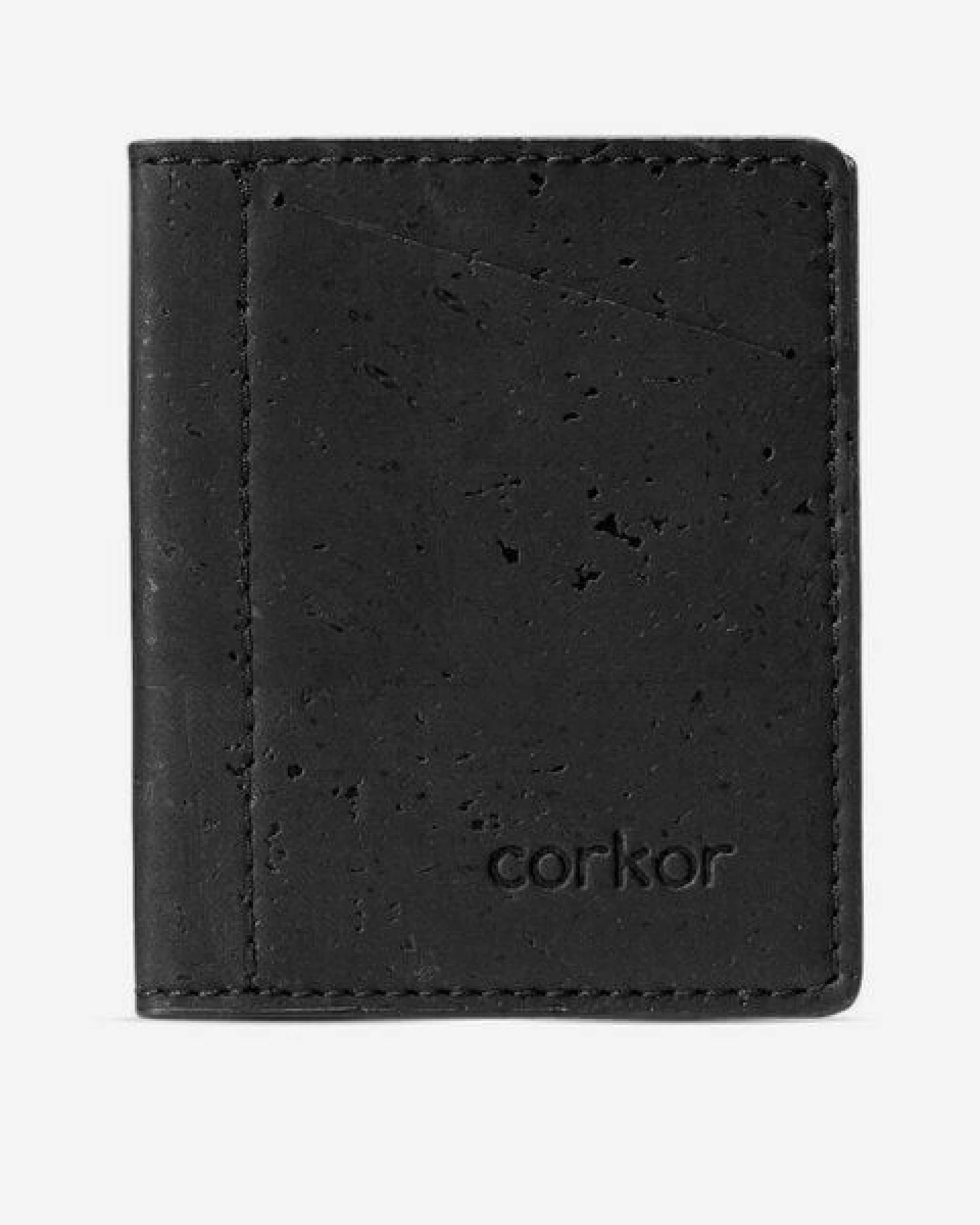 corkor Kork Karten-Portemonnaie mit Kleingeld-Fach – Ansicht 3