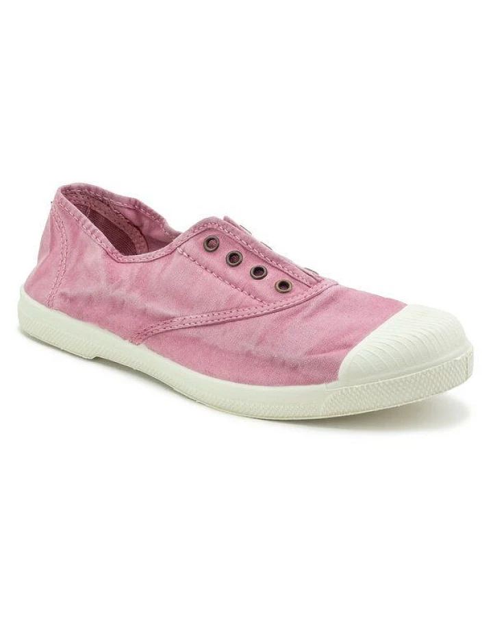 natural world Vegan Damen Sneaker washed - Old Lavanda