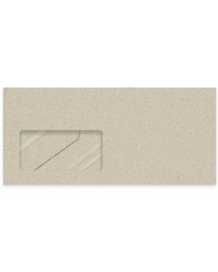 matabooks® Kuverts/Briefumschläge lang aus Graspapier mit Sichtfenster und nassklebend