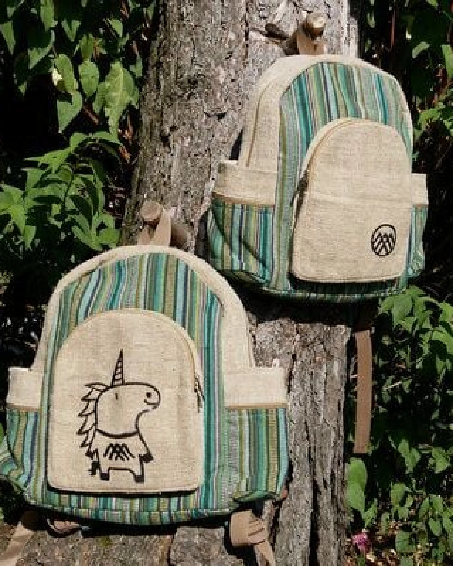 HH Rucksack RAMRI aus Hanf von Himal Hemp (Backpack Medium) – Ansicht 2