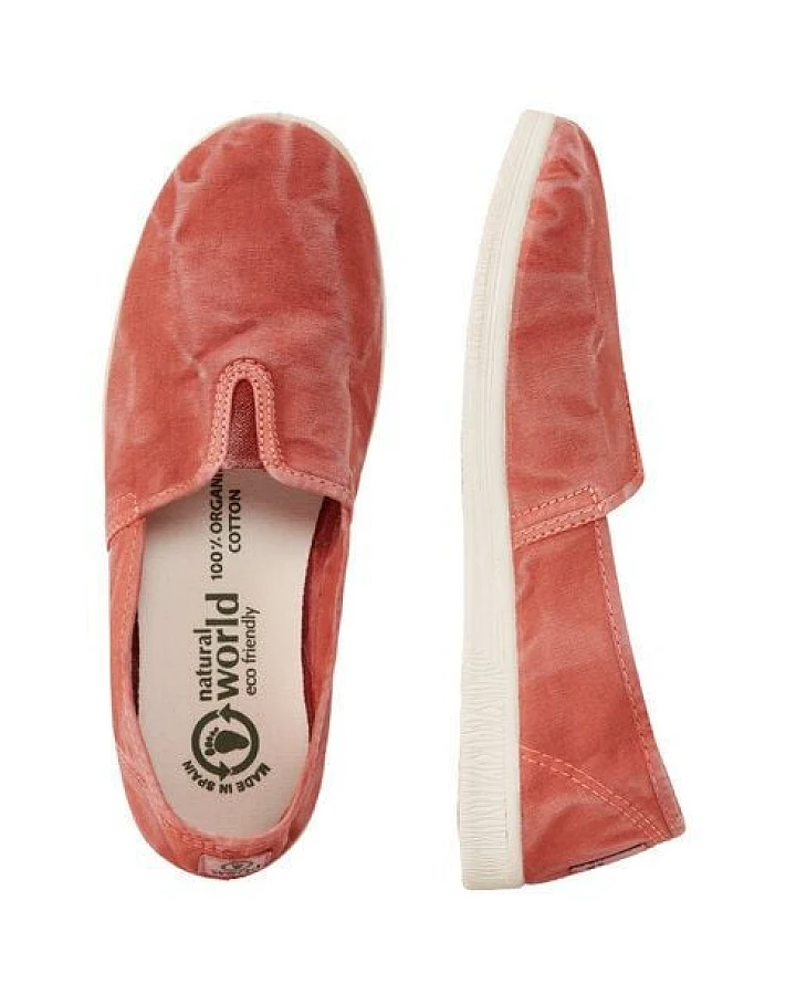 natural world Vegan Damen Slipper washed - Old Bonsai
