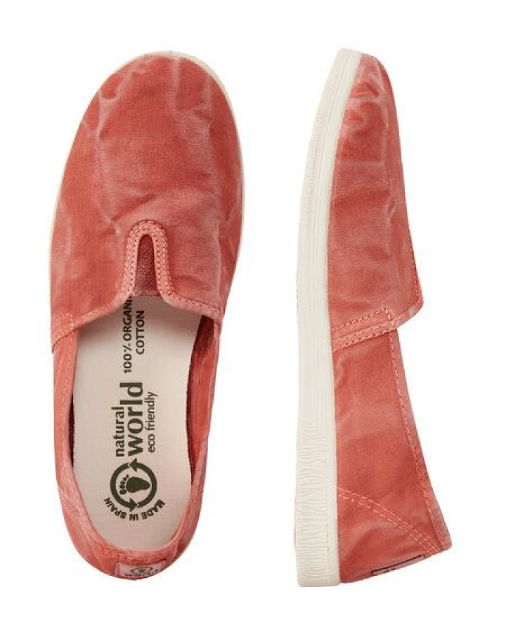 natural world Vegan Damen Slipper washed - Old Bonsai