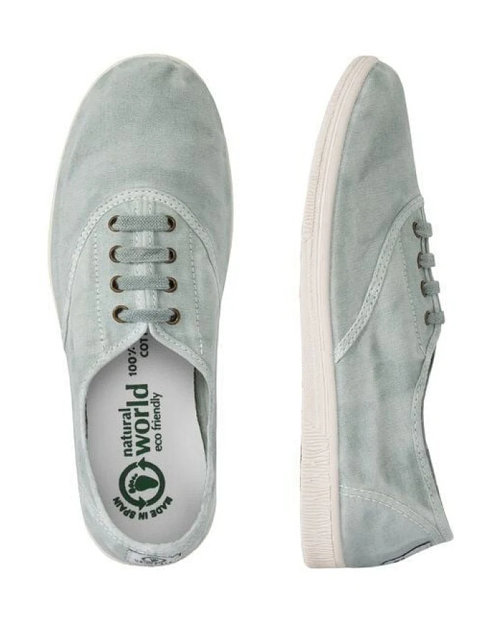 natural world Vegan Damen Sneaker washed - Old Arum