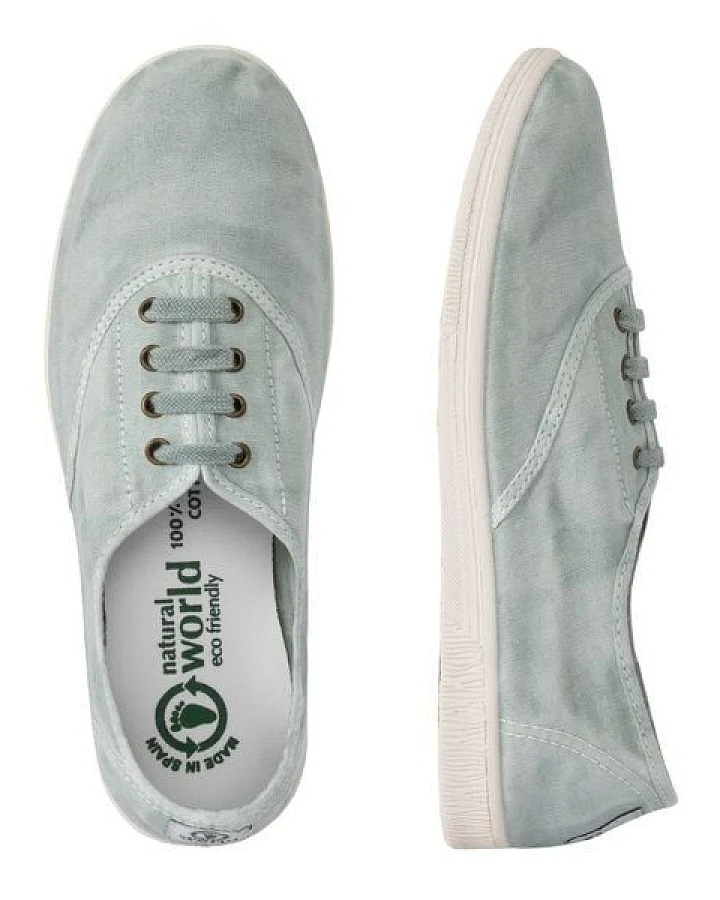 natural world Vegan Damen Sneaker washed - Old Arum