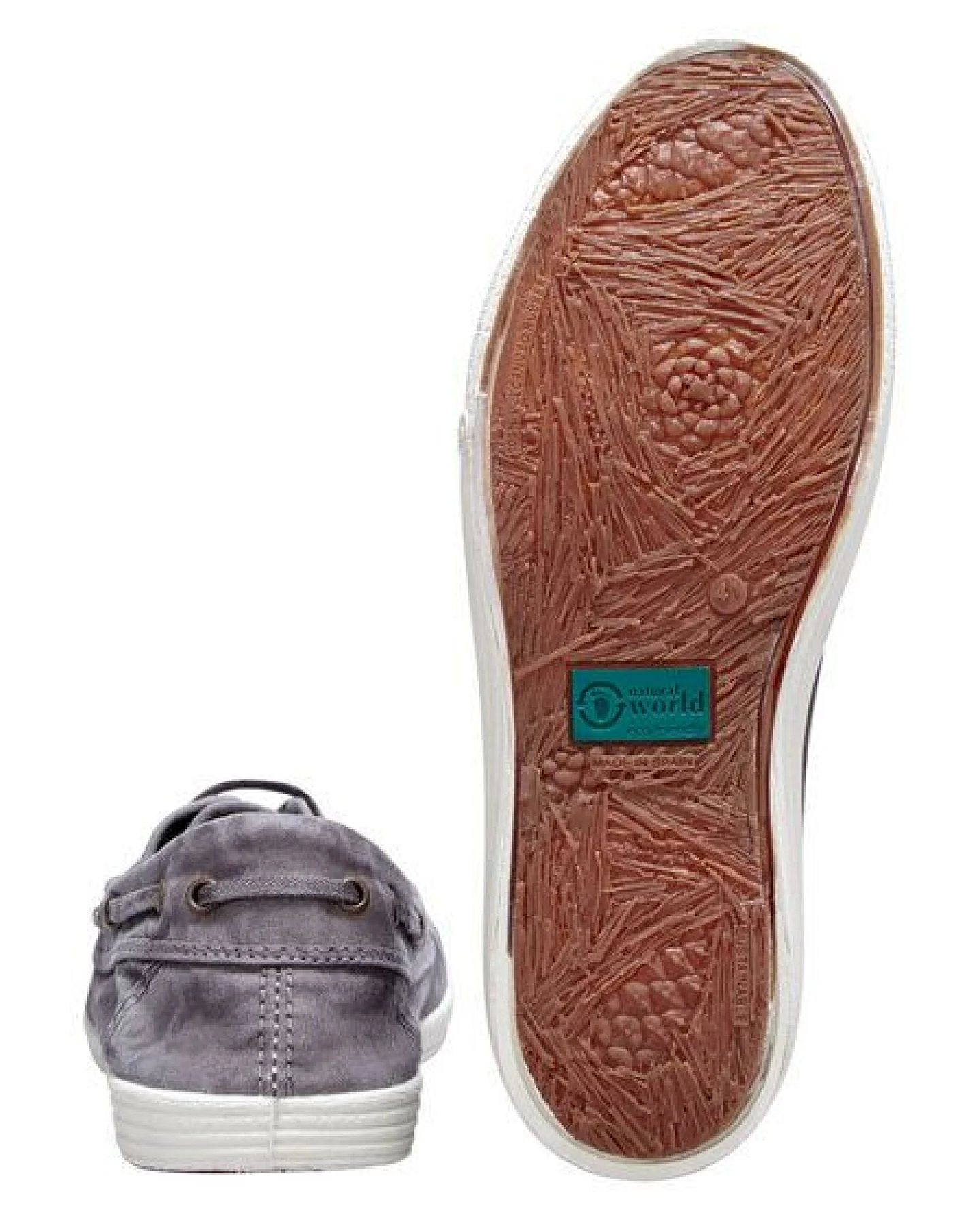 natural world Vegan Herren Halbschuh washed - Old Elbrus – Ansicht 3