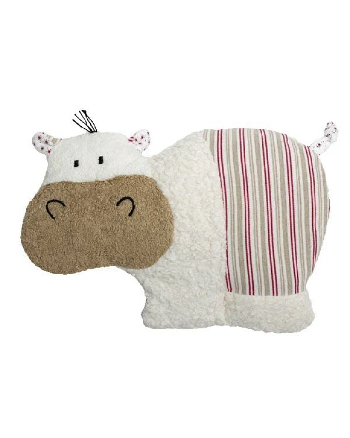 Efie Spiel & Kuschelkissen Nilpferd, kbA, 100 % Made in Germany