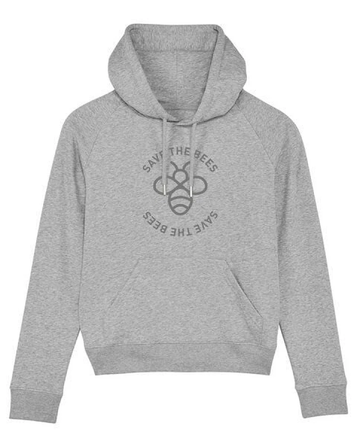 University of Soul Damen Hoodie aus Bio-Baumwolle "Save the Bees"
