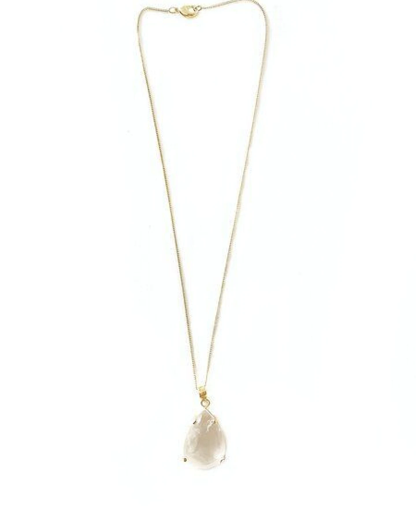 Bergkristall Halskette gold filled von Crystal and Sage – Ansicht 2