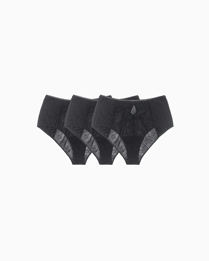Semi/Romantic Damen vegan Multipack Briefs The Bea Bundle Licorice