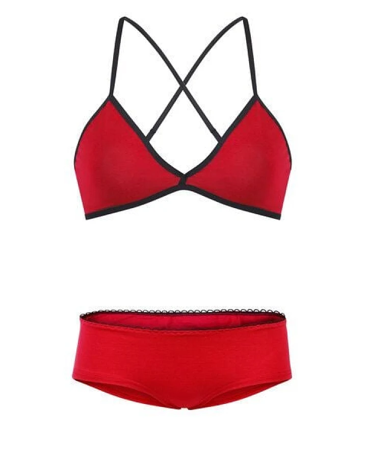 Frija Omina Set: Bio BH + Hipster dunkel