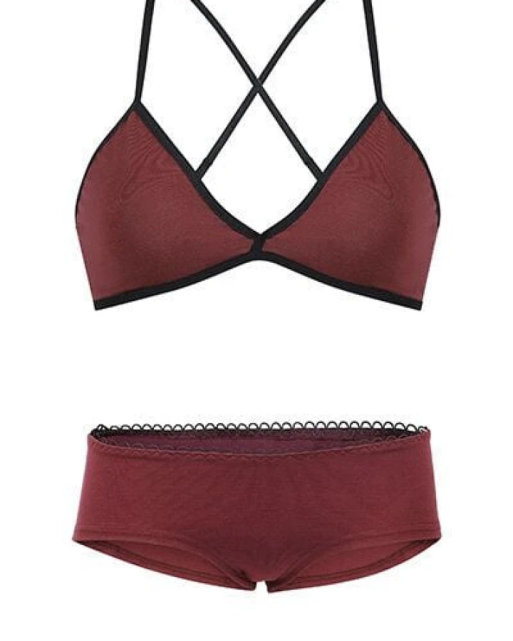 Frija Omina Set: Bio BH + Hipster dunkel