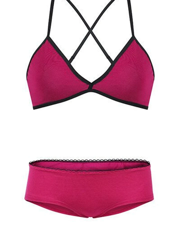 Frija Omina Set: Bio BH + Hipster dunkel