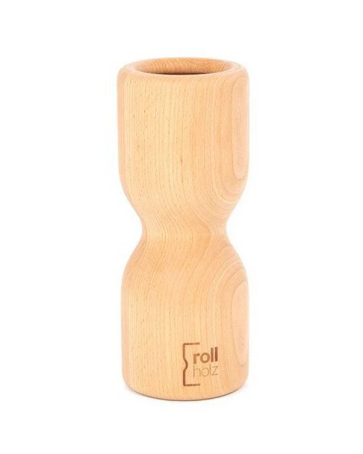 rollholz pro - die leichte Faszien- und Massagerolle aus Holz