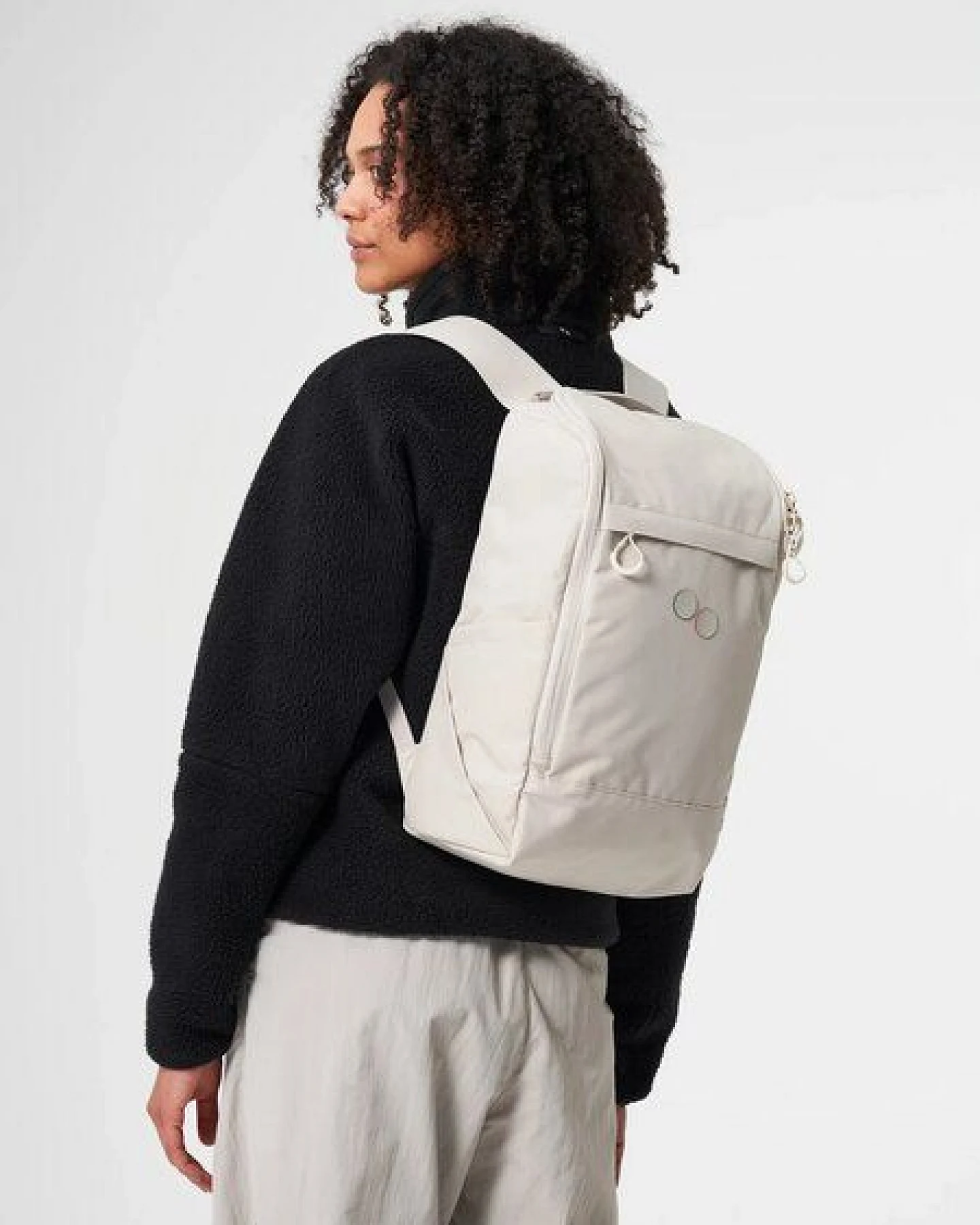 pinqponq Rucksack - Purik - aus recyceltem Polyester – Ansicht 3