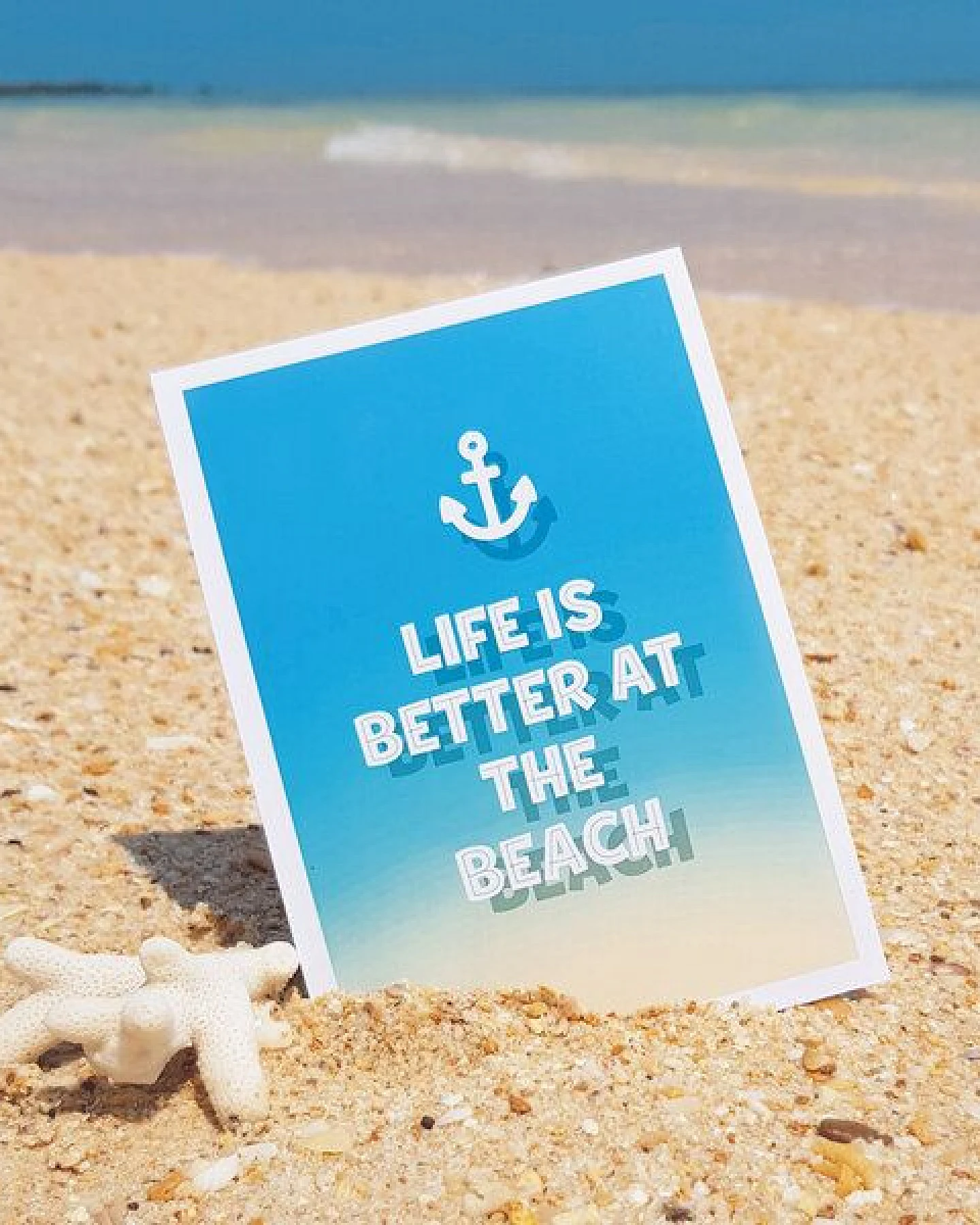 Bow & Hummingbird Postkarte "Life is better at ..." – Ansicht 4