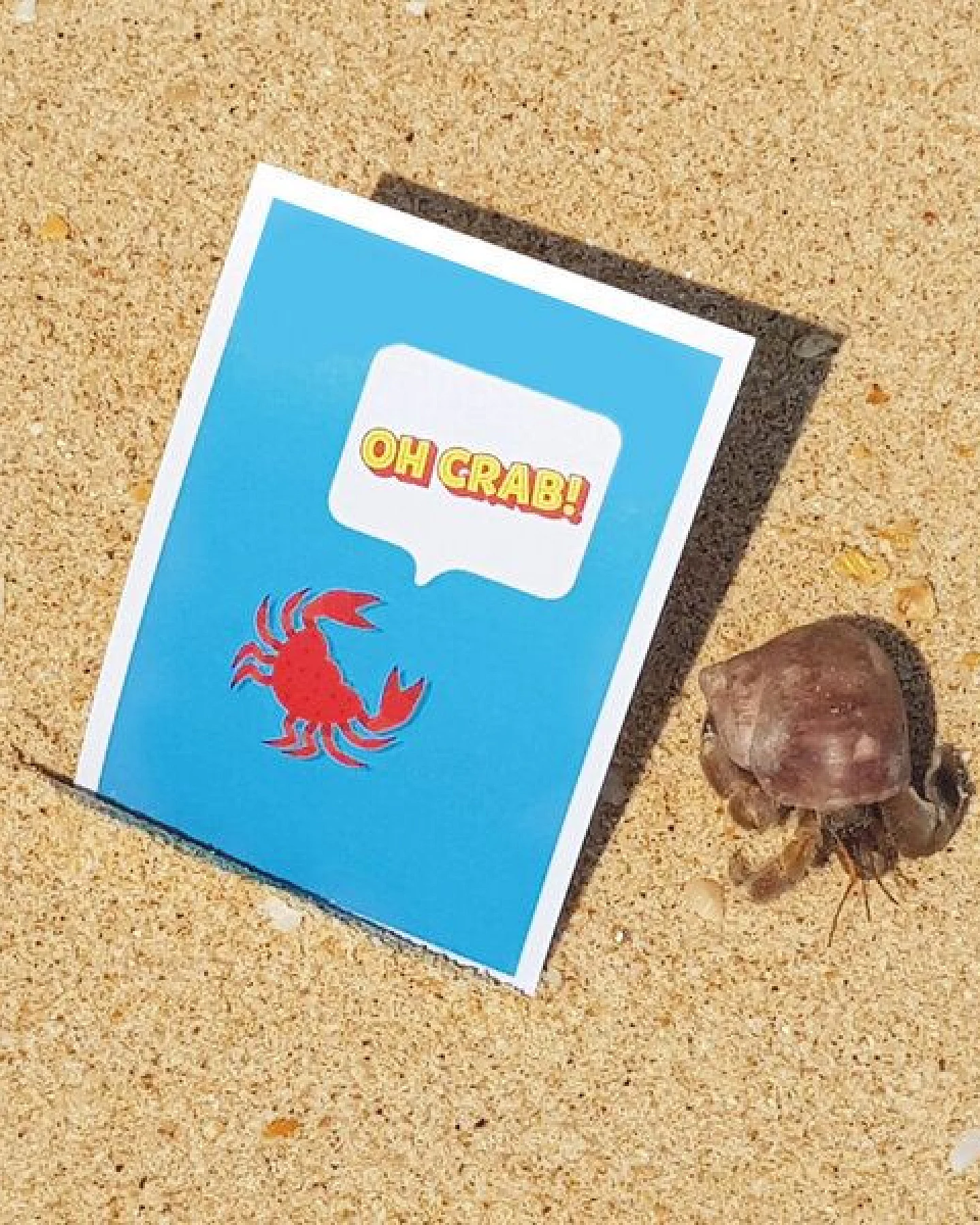 Bow & Hummingbird Postkarte "Oh crab" – Ansicht 3