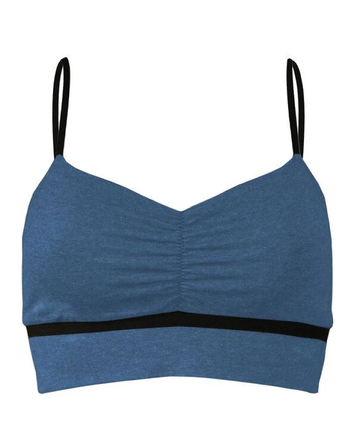 Blau Meliert
