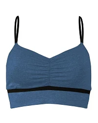 Blau Meliert