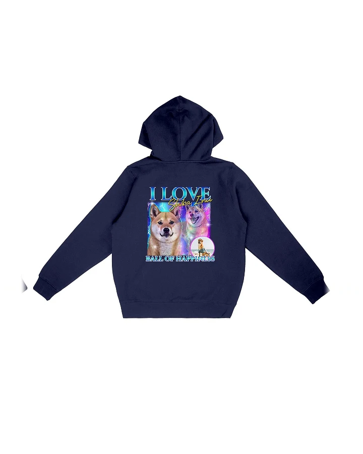 Oat Milk Club Damen vegan Hoodie Ball Of Happiness Marineblau