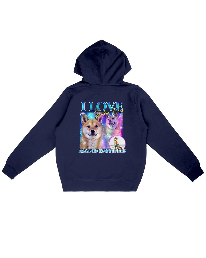 Oat Milk Club Damen vegan Hoodie Ball Of Happiness Marineblau