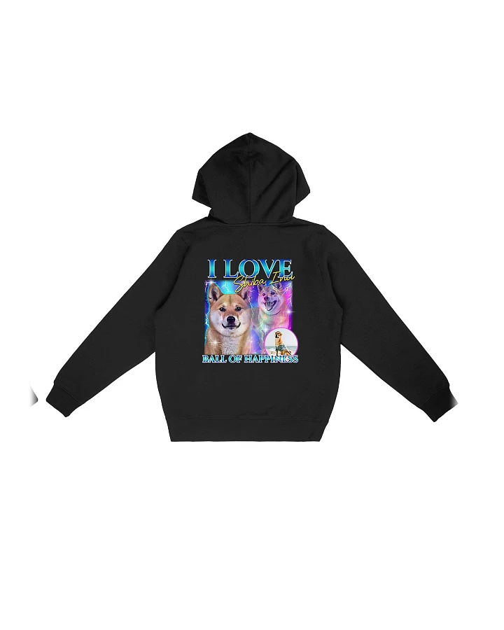 Oat Milk Club Damen vegan Hoodie Ball Of Happiness Schwarz
