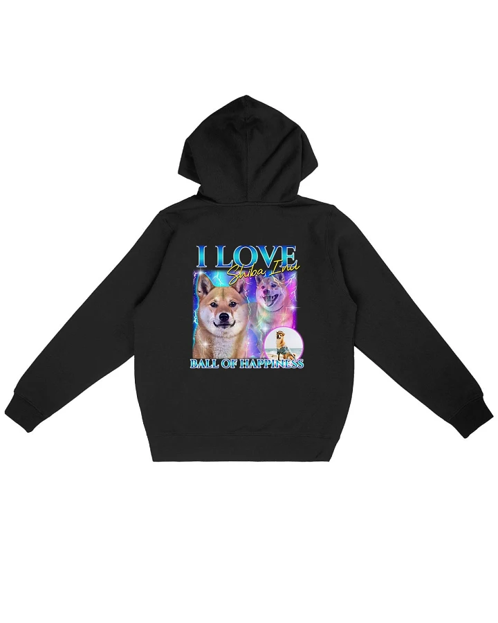 Oat Milk Club Damen vegan Hoodie Ball Of Happiness Schwarz