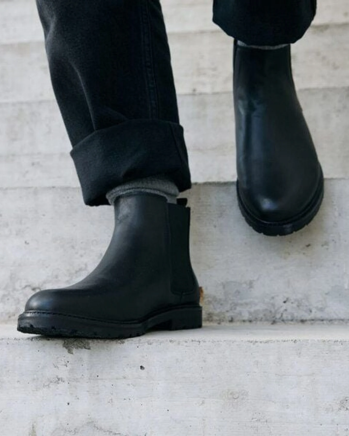 SORBAS '92 Leder Chelsea Boots – Ansicht 4