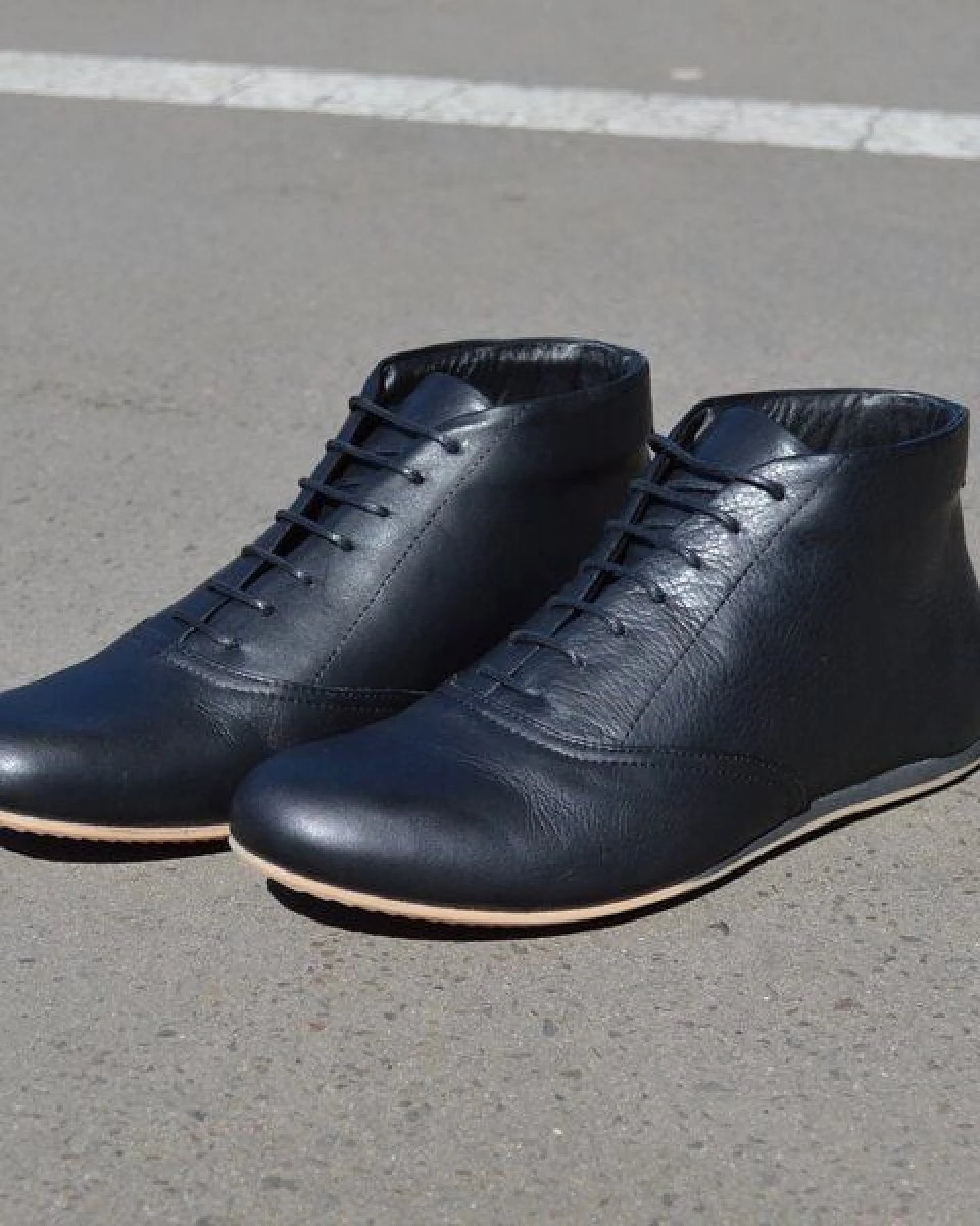 SORBAS '85 Black Sneaker aus Leder (2020) – Ansicht 4