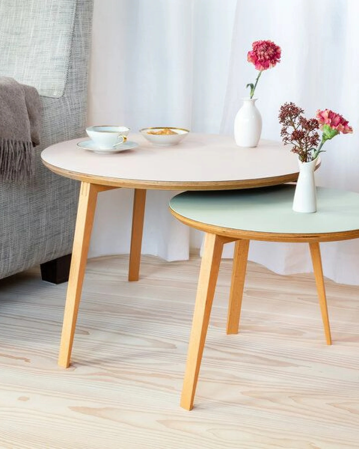 klotzaufklotz Beistelltisch Linoleum – Ansicht 3