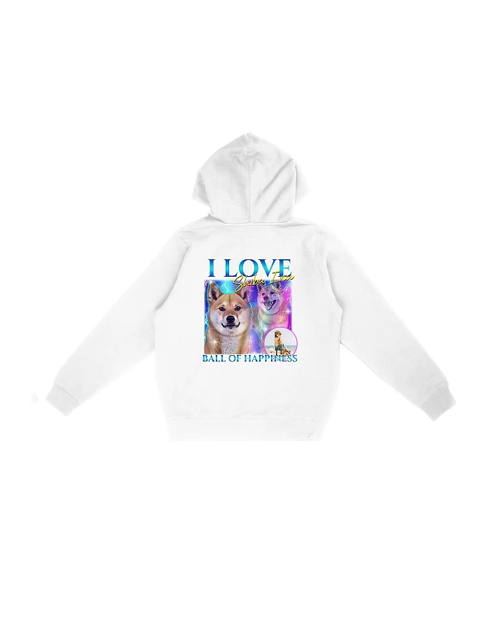 Oat Milk Club Damen vegan Hoodie Ball Of Happiness Weiß