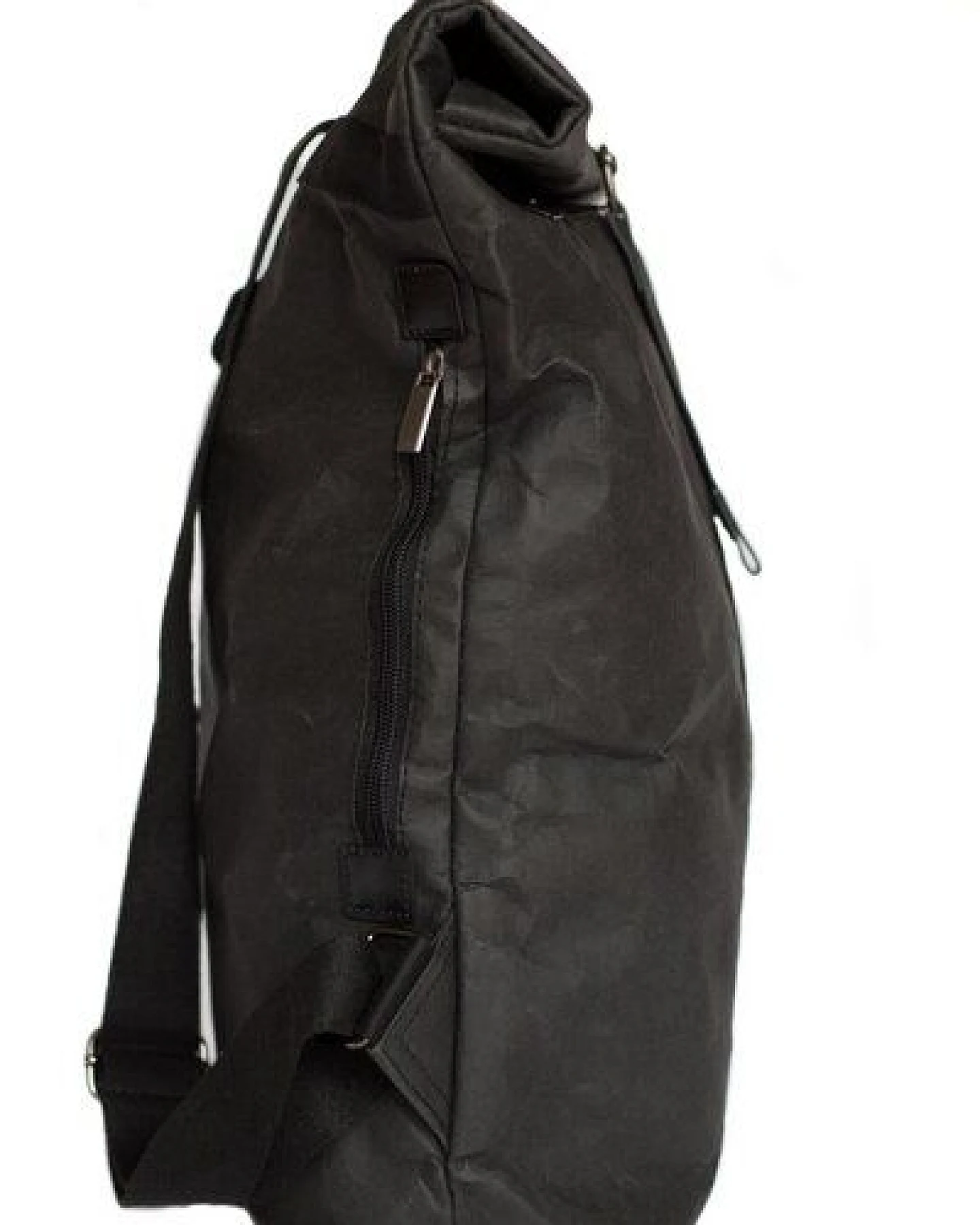 Papero Rucksack aus Papier – Rolltop Rucksack Damen Herren mit Laptopfach – wasserfest & robust – vegan & nachhaltig – minimalistisch – leicht & stylisch – Laptoptasche– Unisex Tagesrucksack 13-25L – Ansicht 2