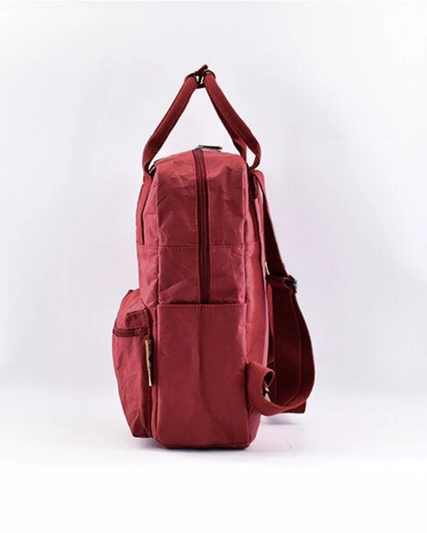 PAPERO Rucksack aus Papier robust wasserfest vegan 2 in 1 Handtasche Damen – Ansicht 3