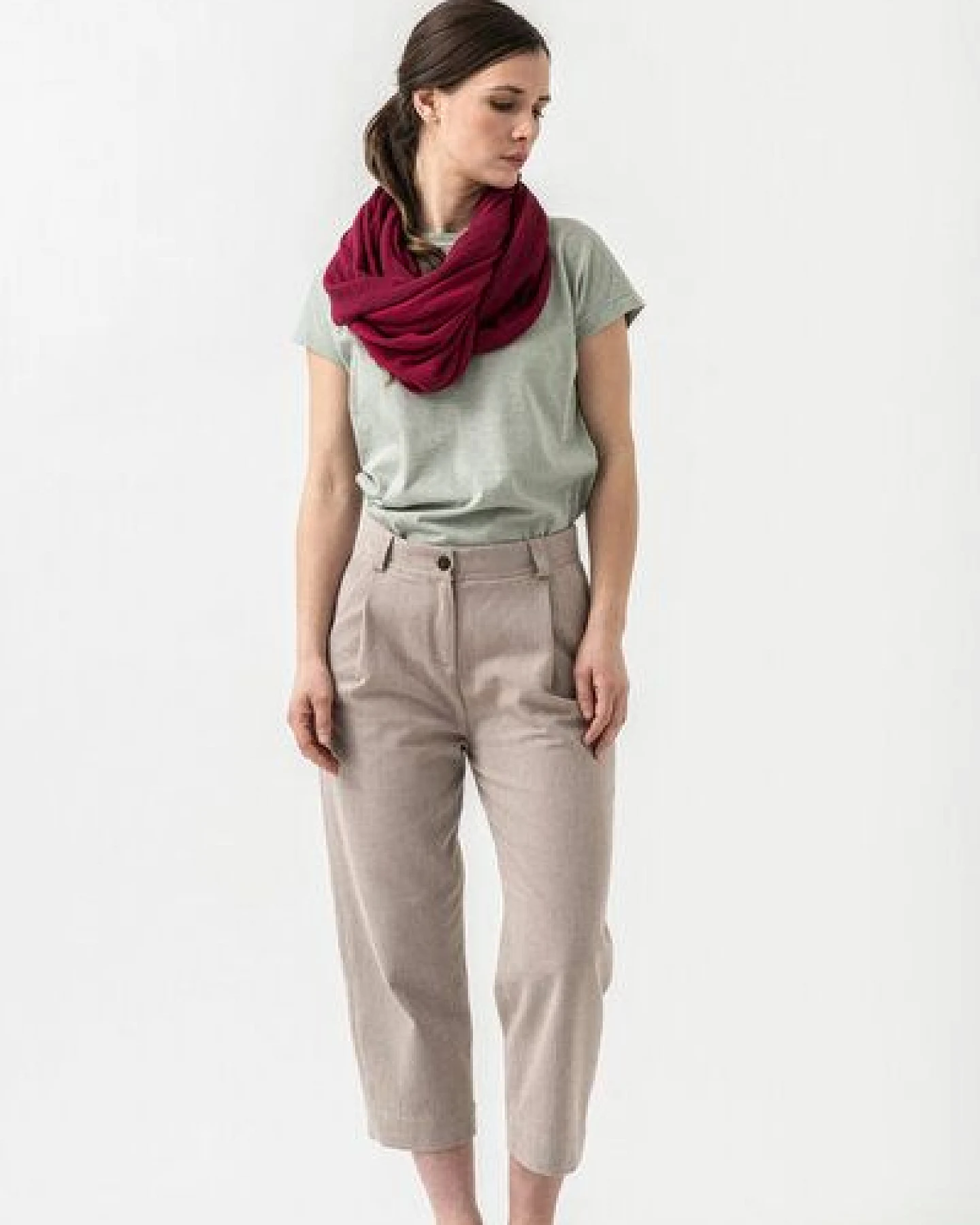 Grenz/gang Culottes MADELEINE aus Biobaumwolle (kbA) – Ansicht 3