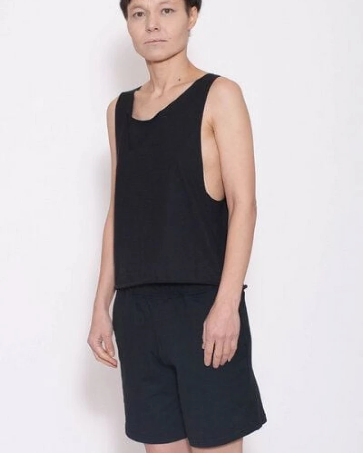 KOLO Berlin Tank Top Tune aus Tencel Lyocell - schwarz - unisex