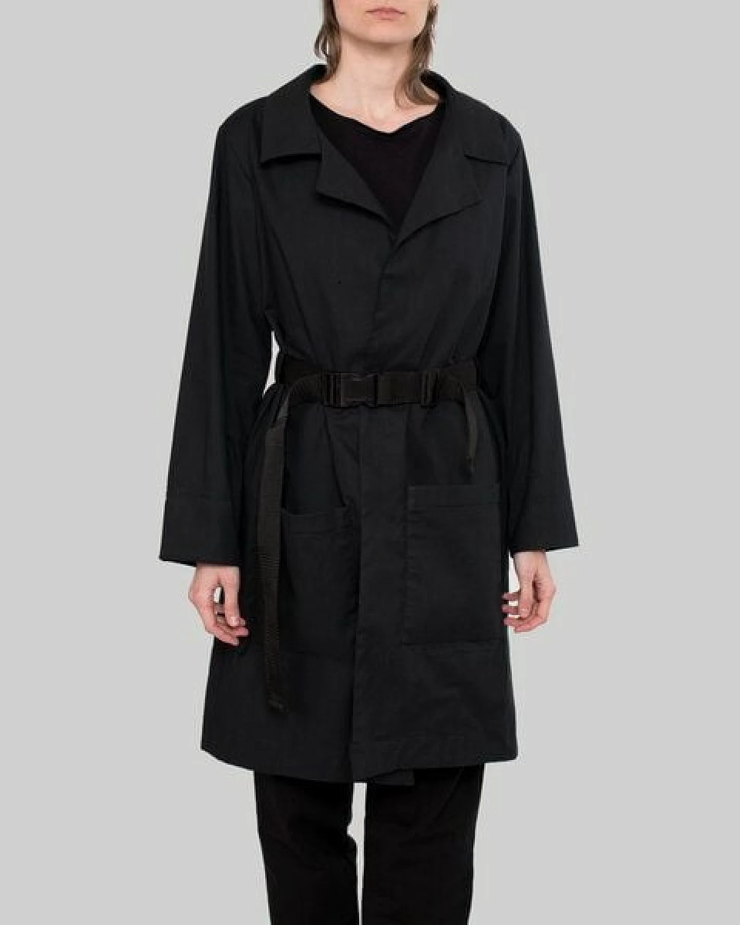 KOLO Berlin Trenchcoat Fly aus Bio-Baumwolle & Tencel (by Lenzing) EtaProof - schwarz - unisex – Ansicht 4