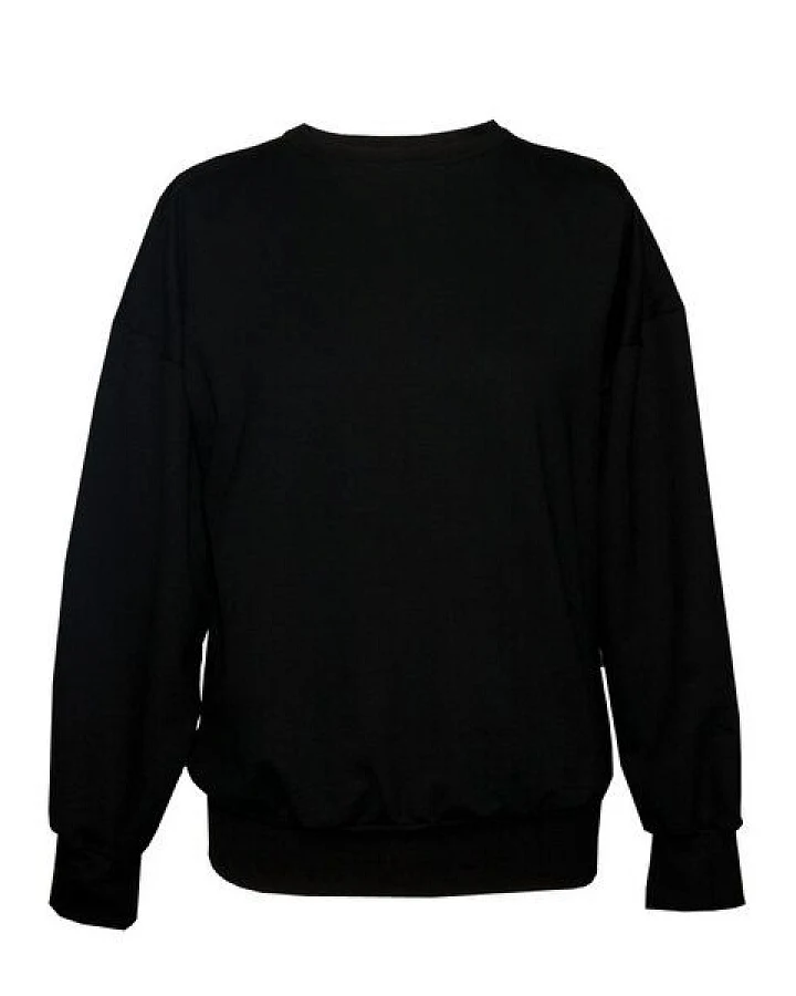 KOLO Berlin Sweater Lin aus Bio-Baumwolle - schwarz / rost - unisex