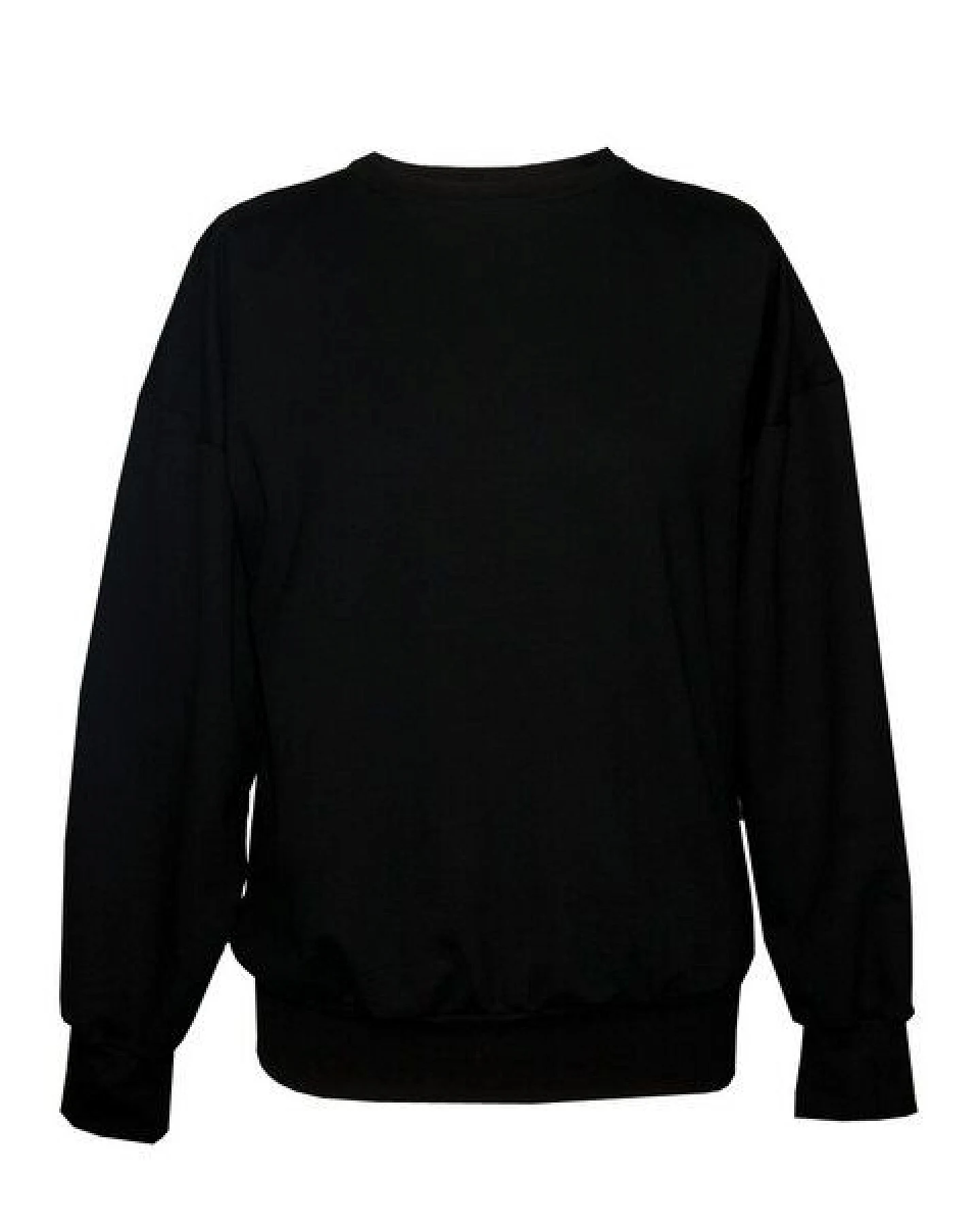 KOLO Berlin Sweater Lin aus Bio-Baumwolle - schwarz / rost - unisex – Ansicht 4