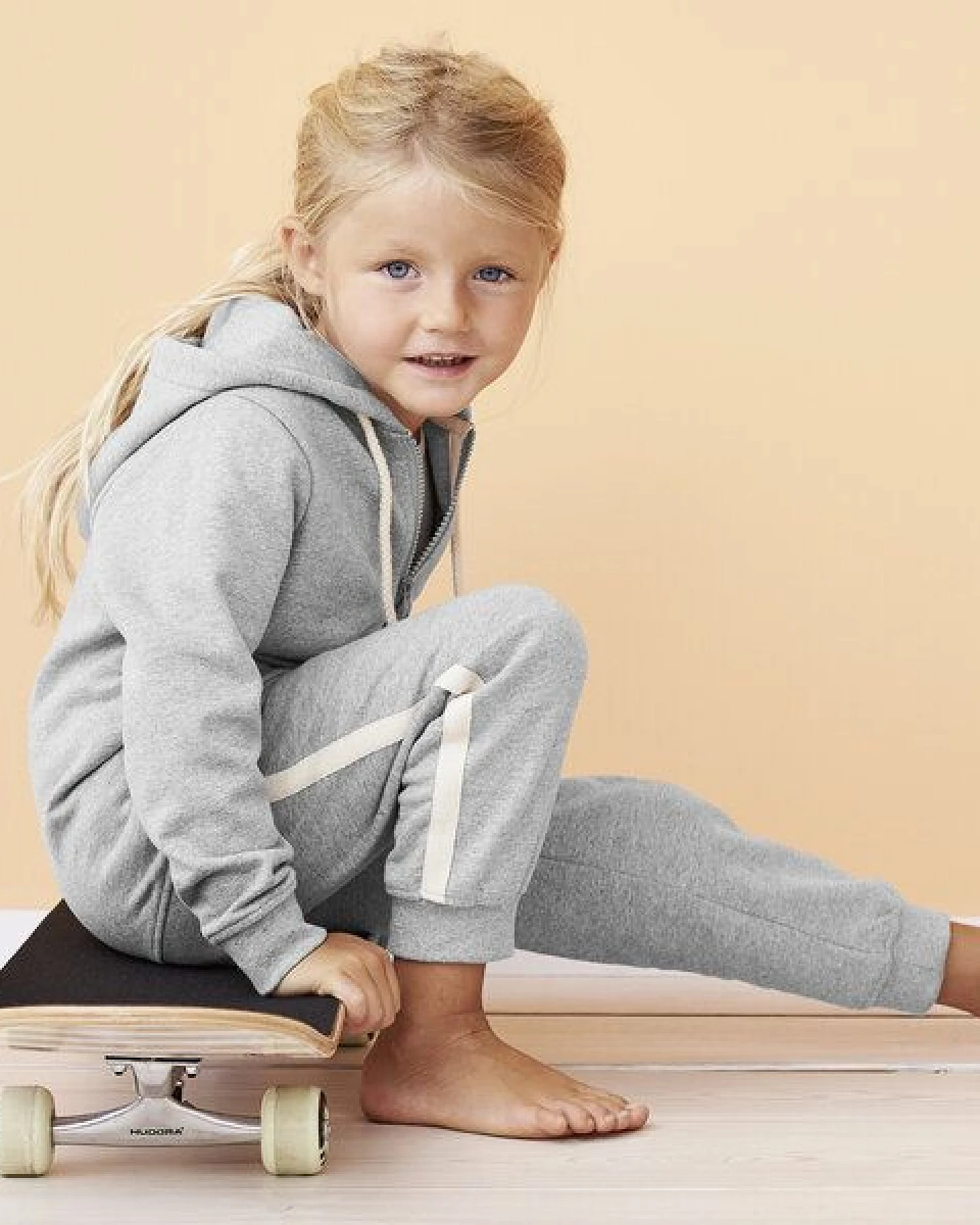 Living Crafts Kinder Kapuzenjacke aus 100% Bio-Baumwolle – Ansicht 3