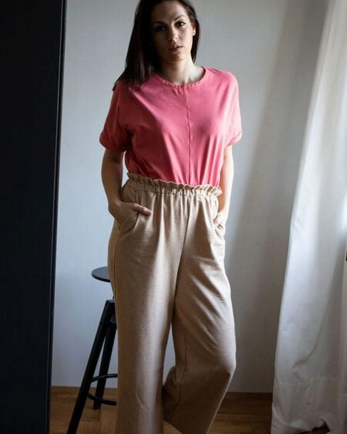 Ecostories Ladies Shirt Coral – Ansicht 4