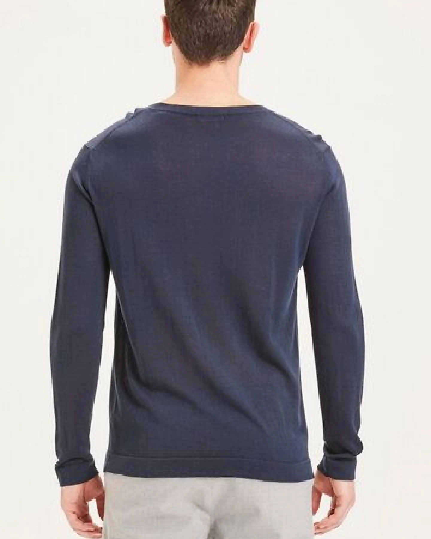 KnowledgeCotton Apparel FORREST O-Neck Tencel Knit Pullover – Ansicht 3